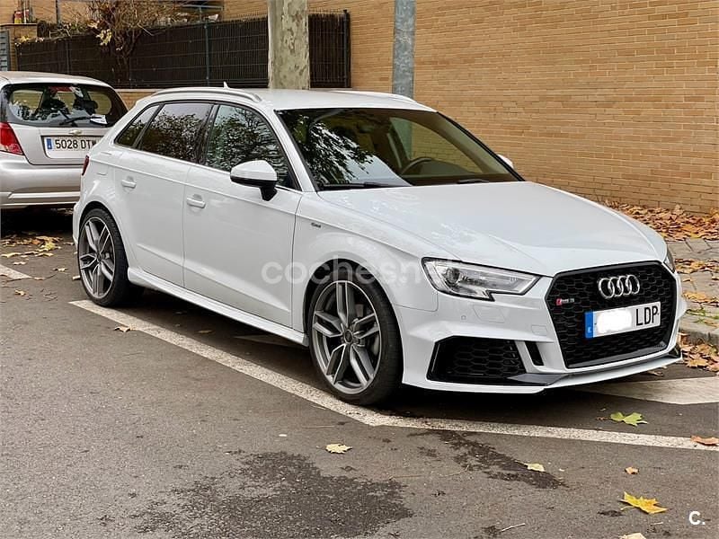 Usado Audi A3 S-Line 150 CV (110 kW) 2020 Blanco Berlina