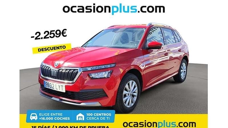 Rojo Usado 2022 Skoda Kamiq SUV | 15.591 € (Buen precio) - Imagen 1/4