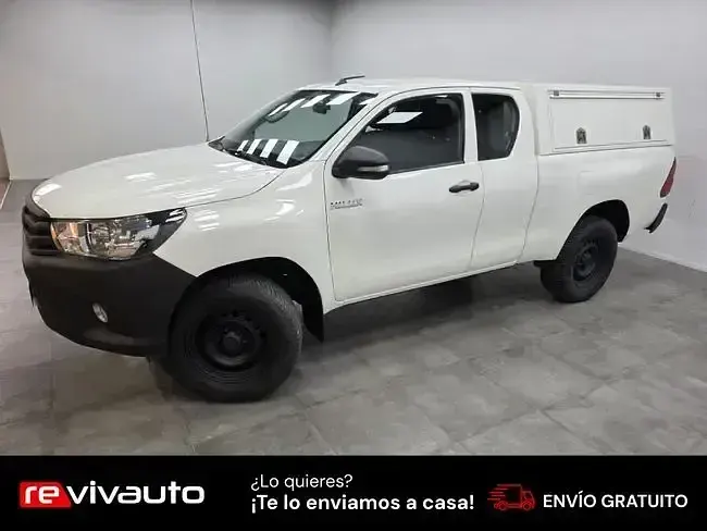 Usado Toyota HiLux 150 CV (110 kW) 2017 Blanco Pickup/Camioneta