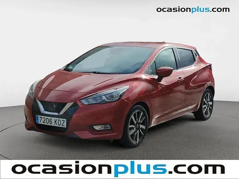 Rojo Usado 2017 Nissan Micra N-Connecta Utilitario | 10.182 € (Buen precio) - Imagen 1/4