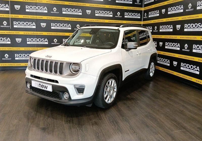 Blanco Usado 2021 Jeep Renegade Limited SUV | 18.950 € (Un poco caro) - Imagen 1/4