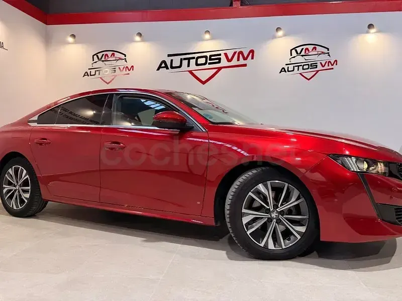 Usado Peugeot 508 Allure 130 CV (95 kW) 2021 Granate Berlina