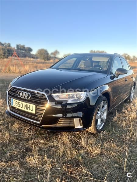 Usado Audi A3 150 CV (110 kW) 2019 Negro Berlina