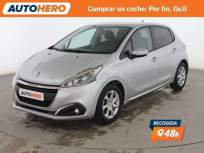 Usado Peugeot 208 Active 82 CV (60 kW) 2016 Gris Utilitario