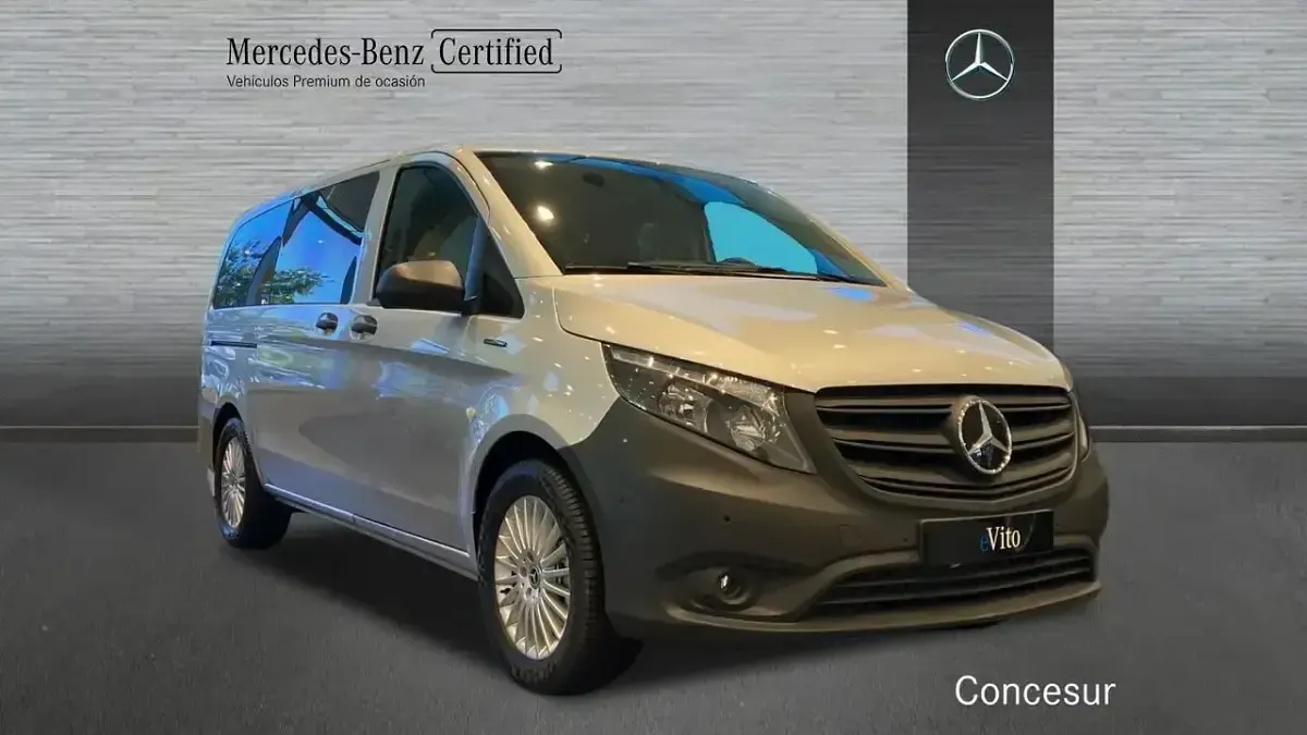 Nuevo Mercedes e-Vito 150 kW (204 CV) 2025 Plata Van