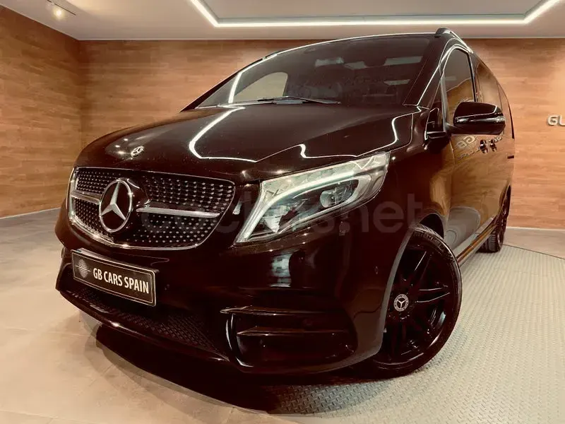 Usado Mercedes V300 Avantgarde 239 CV (175 kW) 2021 Negro Monovolumen