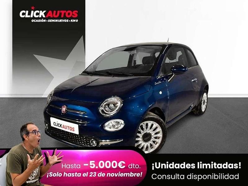 Azul Usado 2023 Fiat 500 Dolcevita Utilitario | 11.450 € (Precio justo) - Imagen 1/4