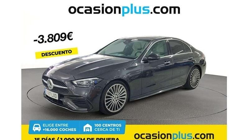 Gris Usado 2022 Mercedes C220 Berlina | 38.091 € (Caro) - Imagen 1/1