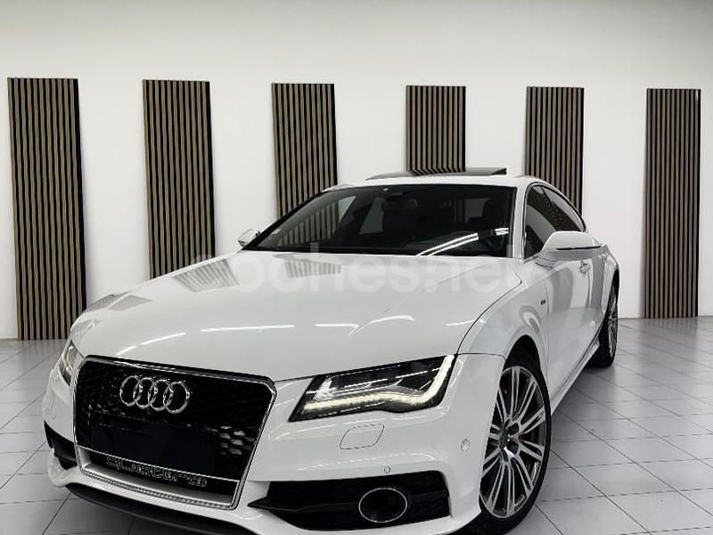 Usado Audi A7 Sportback S-Line 313 CV (230 kW) 2014 Blanco Utilitario