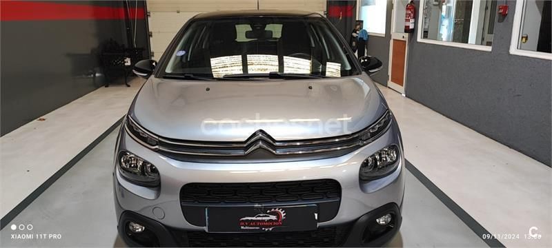 Gris / plata Usado 2019 Citroën C3 PureTech Utilitario | 8500 € (Buen precio) - Imagen 1/4