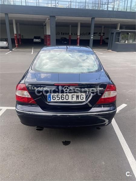 Usado Mercedes CLK200 Elegance 163 CV (119 kW) 2006 Azul Coupe