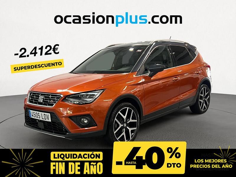 Naranja Usado 2020 Seat Arona FR SUV | 18.200 € (Precio justo) - Imagen 1/4