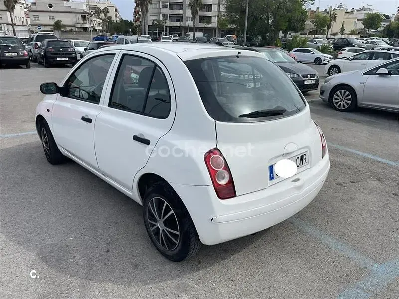 Usado Nissan Micra Visia 65 CV (47 kW) 2004 Blanco Utilitario