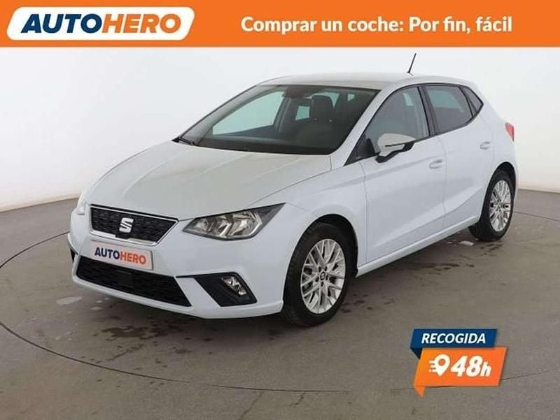 Usado Seat Ibiza Style Plus 80 CV (58 kW) 2019 Blanco Berlina
