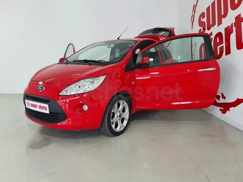 Brugt Ford Ka Titanium 69 HK (50 kW) 2015 Rød Sedan