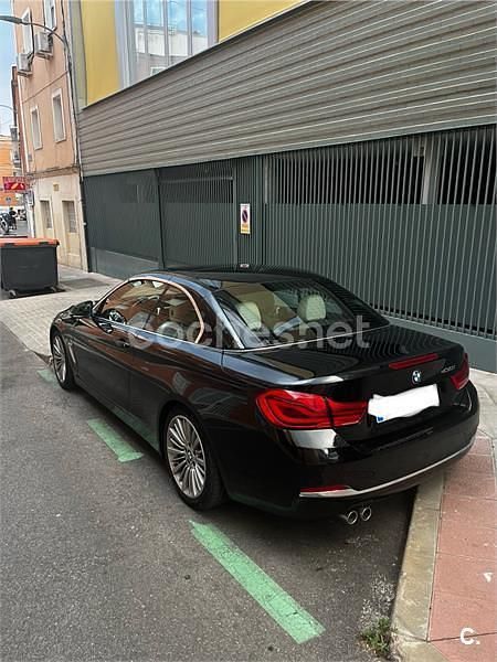 Negro Usado 2018 BMW 430 Cabriolet Luxury Line Descapotable | 34.500 € (Un poco caro) - Imagen 1/4