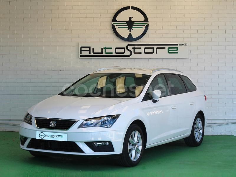 Blanco Usado 2019 Seat Leon Style Familiar | 13.990 € (Precio justo) - Imagen 1/4