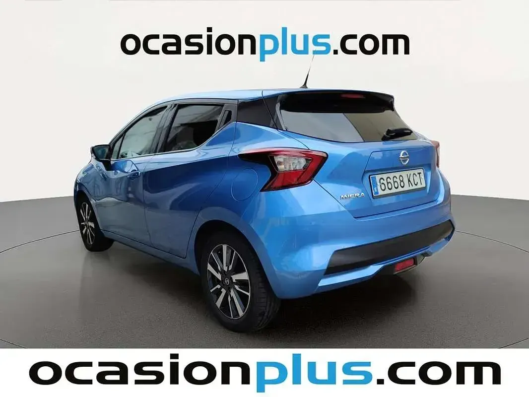 Usado Nissan Micra Acenta 73 CV (53 kW) 2017 Azul Utilitario