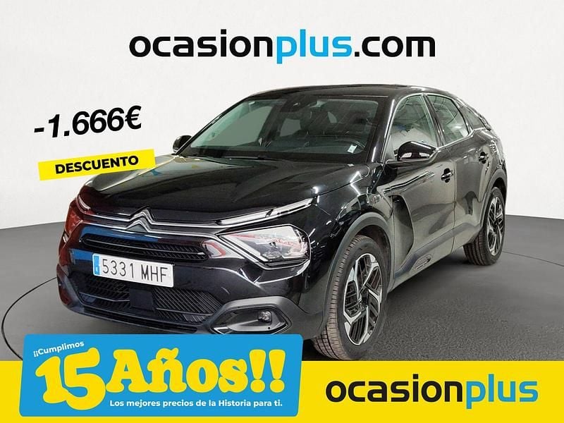 Negro Usado 2023 Citroën C4 Feel Berlina | 14.550 € (Precio justo) - Imagen 1/4