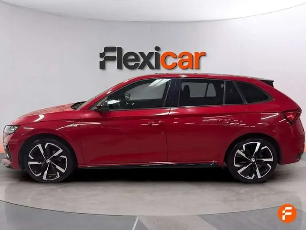 Usado Skoda Scala Monte Carlo 150 CV (110 kW) 2024 Rojo Utilitario