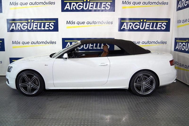 Usado Audi A5 S-Line 240 CV (176 kW) 2009 Blanco Descapotable