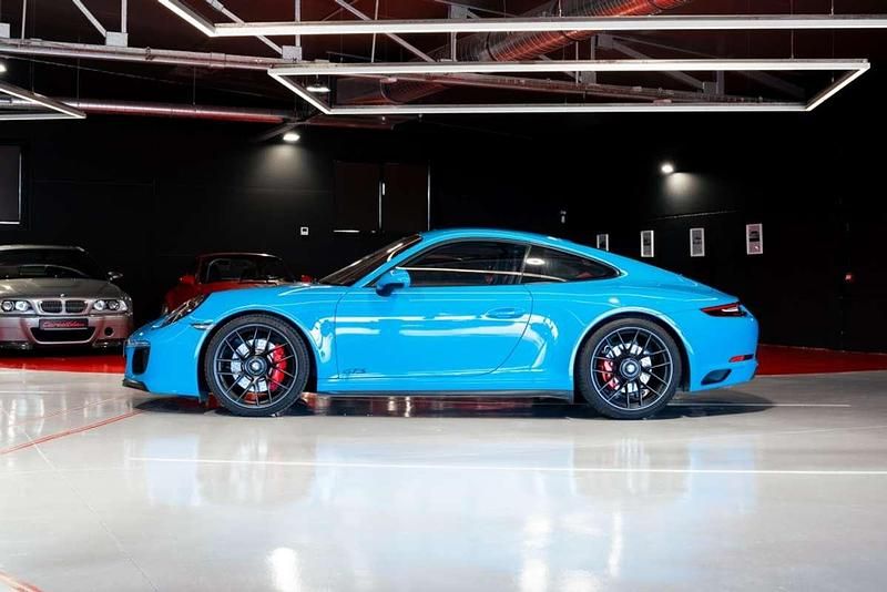 Usado Porsche 911 Carrera Cabriolet 450 CV (330 kW) 2017 Azul Descapotable
