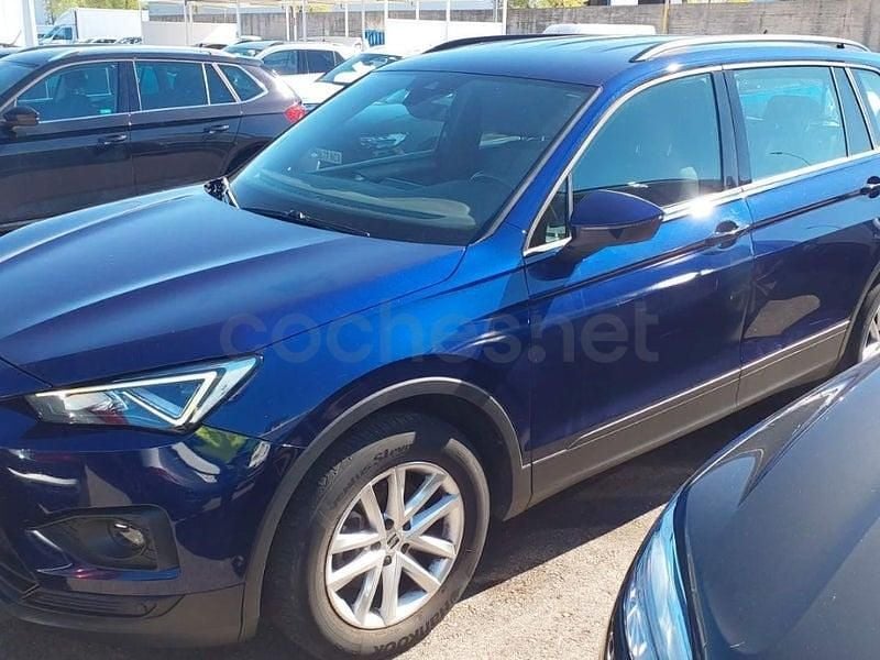 Usado Seat Tarraco Style 150 CV (110 kW) 2022 Azul SUV