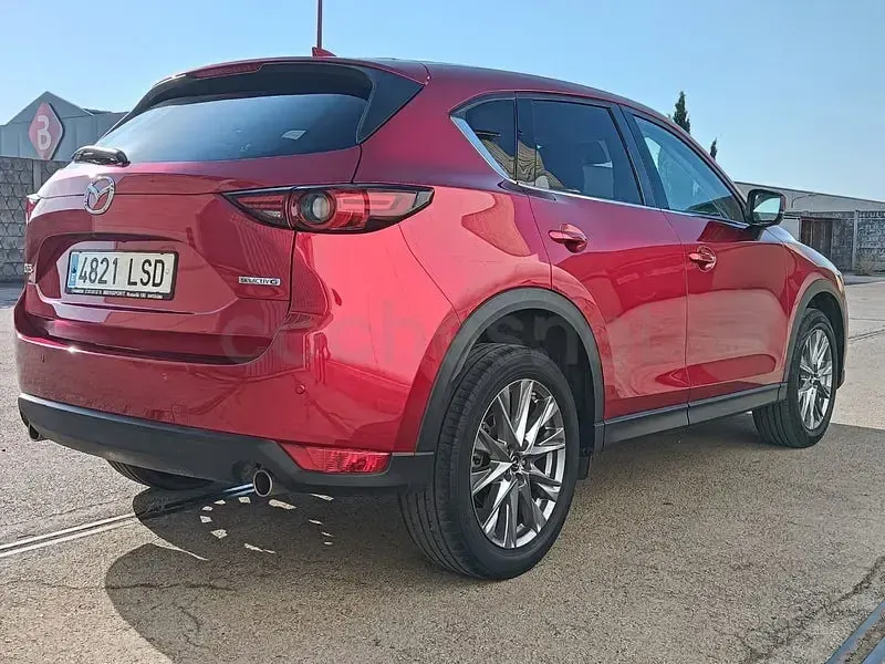 Usado Mazda CX-5 194 CV (142 kW) 2021 Granate SUV