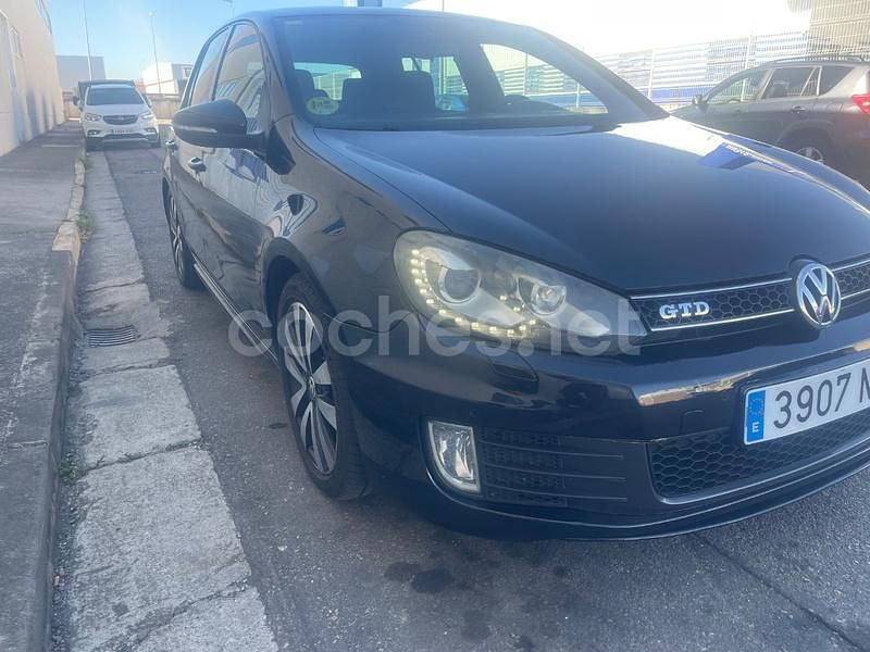 Usado VW Golf VI GTD 184 CV (135 kW) 2011 Negro Utilitario