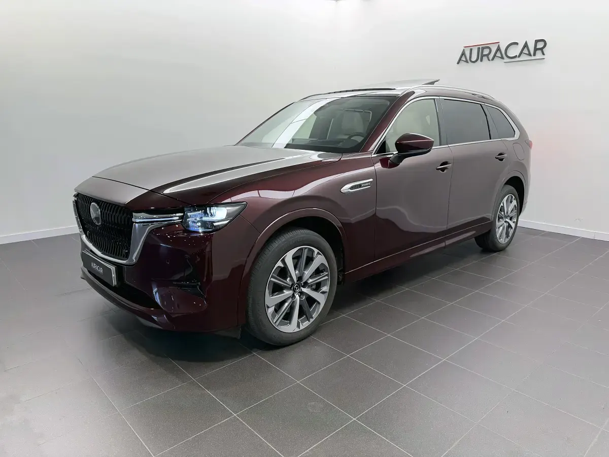 Usado Mazda CX-80 Takumi-Line 327 CV (240 kW) 2025 Granate SUV