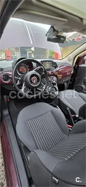 Usado Fiat 500 Collezione 69 CV (50 kW) 2019 Granate Berlina