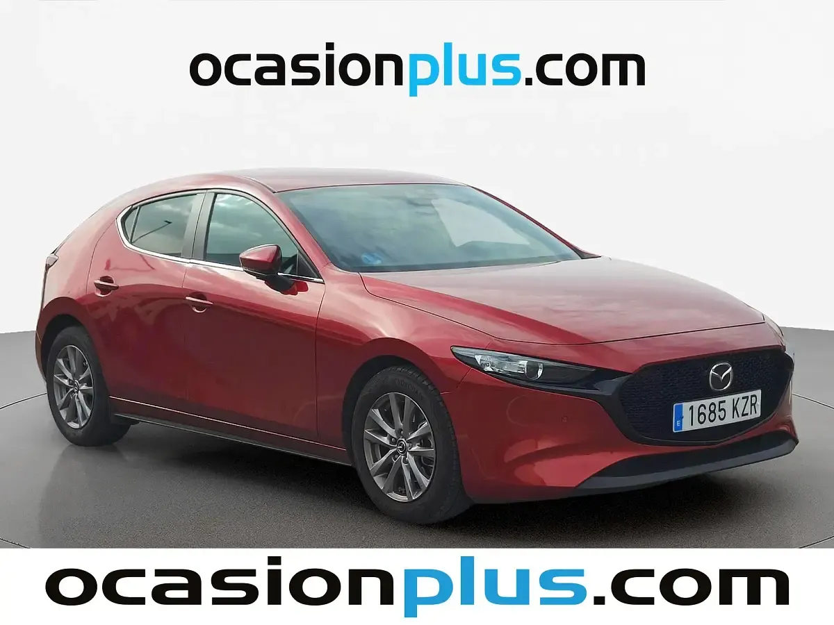 Usado Mazda 3 122 CV (89 kW) 2019 Rojo Utilitario