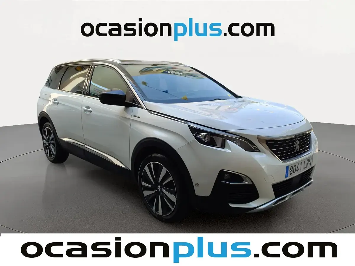 Usado Peugeot 5008 GT-line 131 CV (96 kW) 2021 Blanco SUV