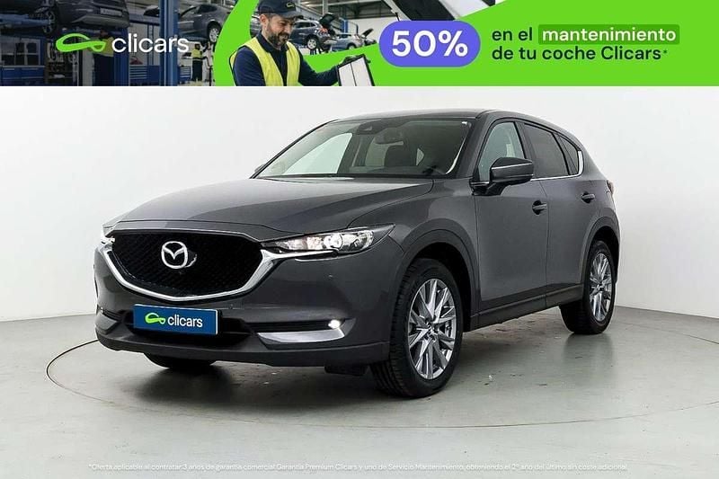 Usado Mazda CX-5 150 CV (110 kW) 2021 Gris SUV