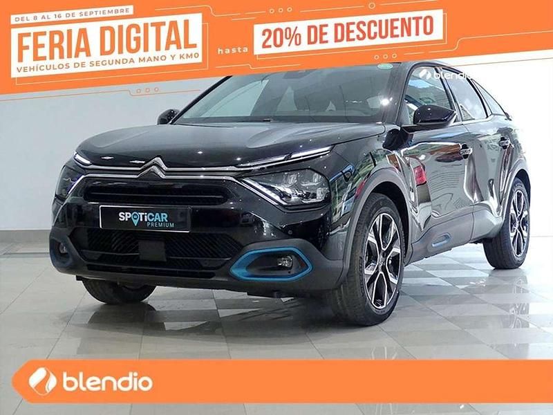 Negro Usado 2021 Citroën e-C4 Shine Berlina | 26.776 € (Precio justo) - Imagen 1/4