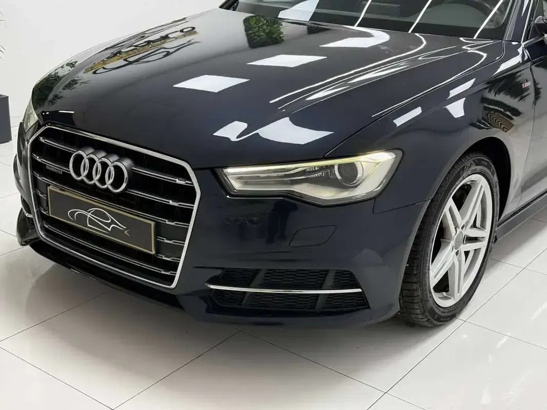 Usado Audi A6 S-Line 252 CV (185 kW) 2017 Negro Berlina