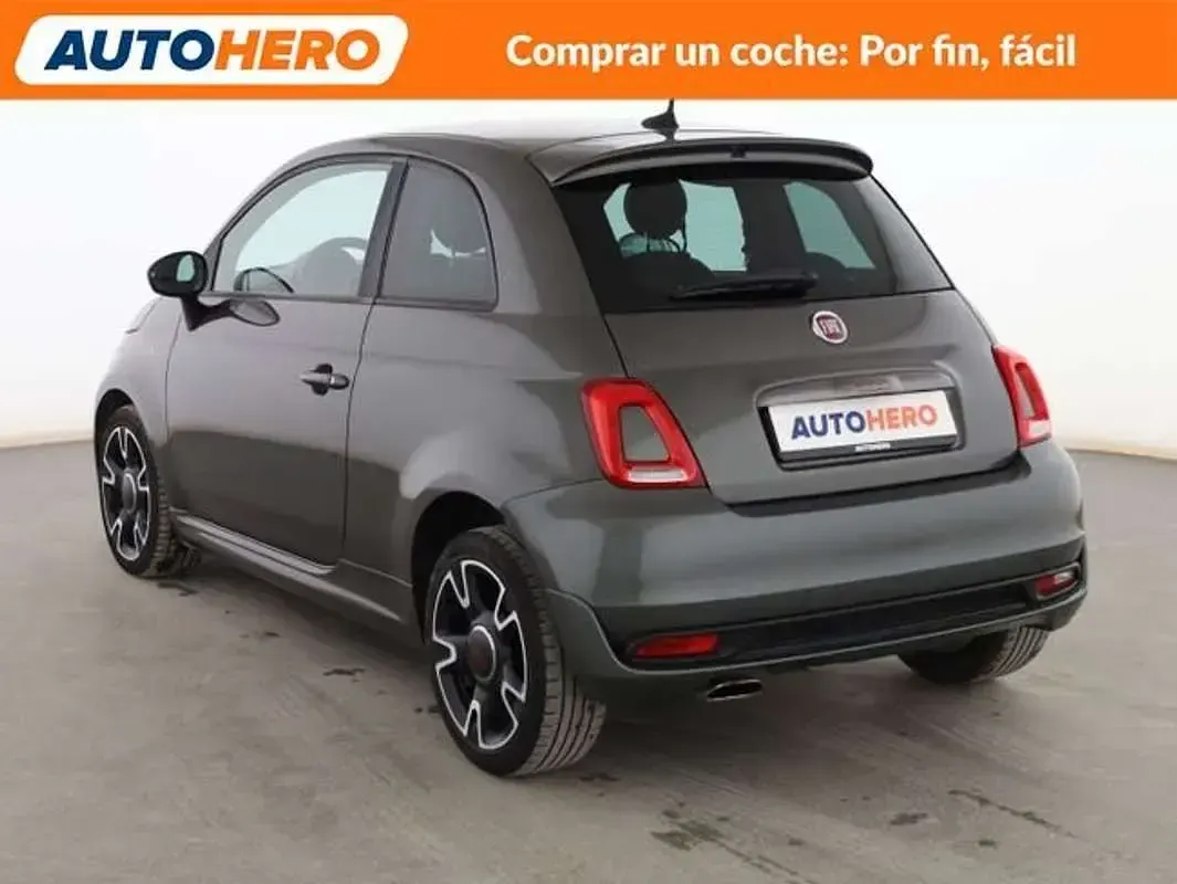 Usado Fiat 500 S 86 CV (63 kW) 2018 Gris Berlina
