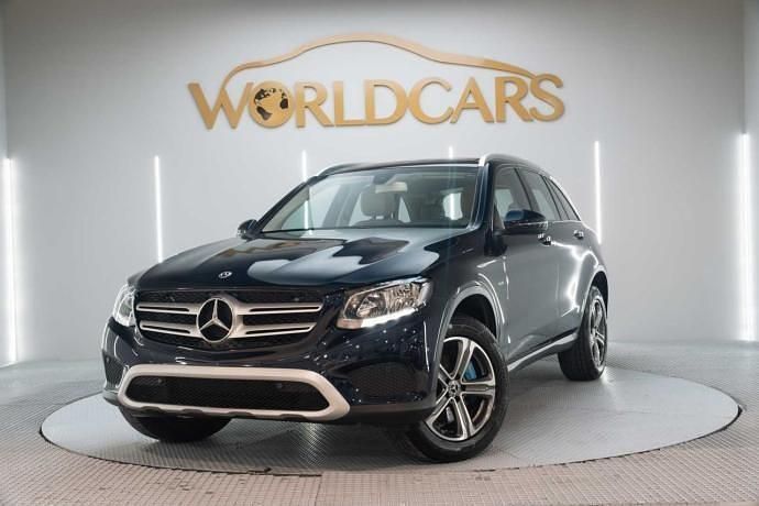 Azul Usado 2017 Mercedes GLC350 SUV | 29.995 € - Imagen 1/4