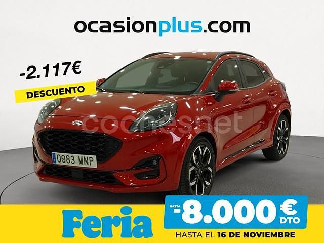 Rojo Usado 2024 Ford Puma ST-Line X SUV | 19.550 € (Precio justo) - Imagen 1/4