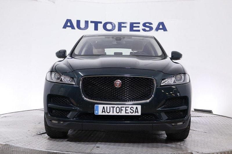 Usado Jaguar F-Pace Portfolio 300 CV (220 kW) 2017 Verde SUV