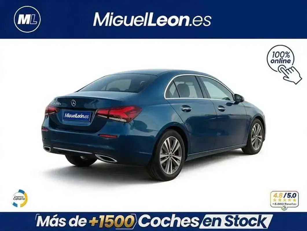 Usado Mercedes A250 218 CV (160 kW) 2022 Azul Berlina