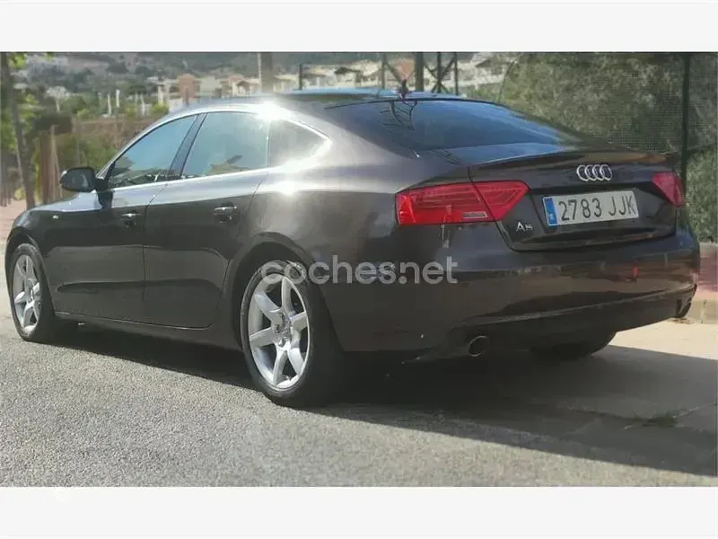 Usado Audi A5 Sportback 204 CV (150 kW) 2012 Negro Utilitario