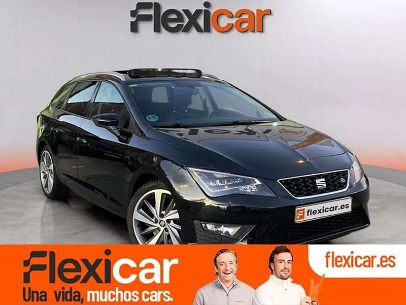 Negro Usado 2016 Seat Leon ST FR Familiar | 12.990 € (Precio justo) - Imagen 1/4