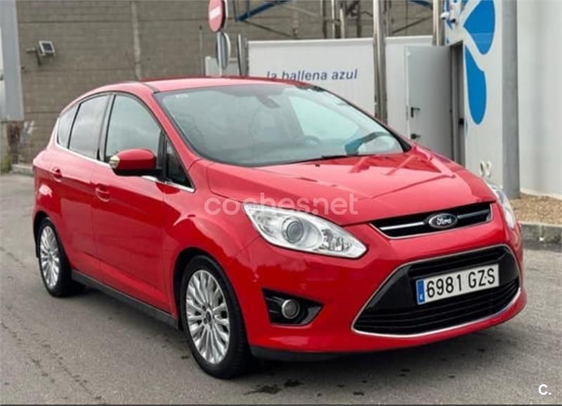 Usado Ford C-MAX Titanium 115 CV (84 kW) 2010 Rojo Monovolumen