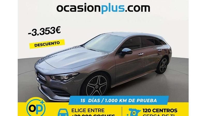 Usado Mercedes CLA200 Shooting Brake AMG 150 CV (110 kW) 2022 Gris Familiar