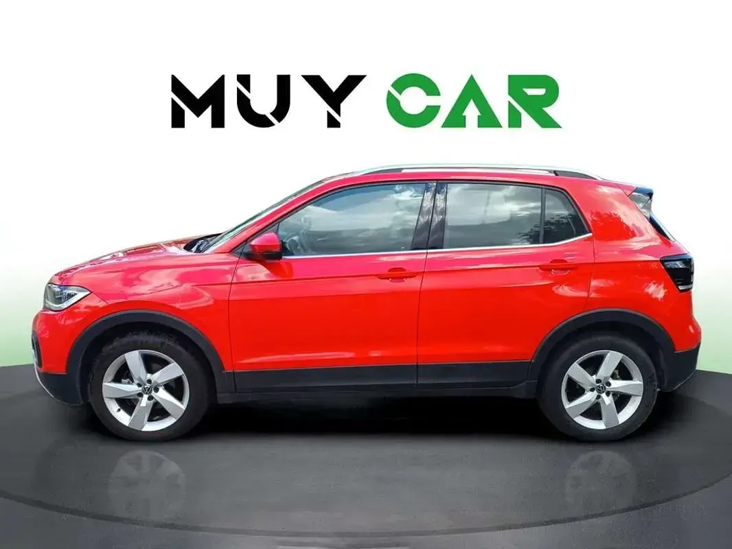 Usado VW T-Cross Sport 110 CV (80 kW) 2021 Rojo SUV
