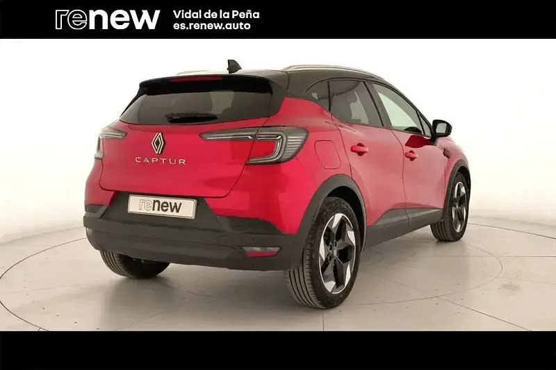 Usado Renault Captur Techno 101 CV (74 kW) 2025 Rojo SUV