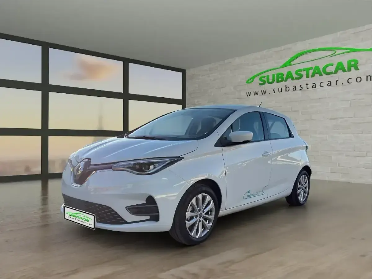 Usado Renault Zoe Intens 99 kW (135 CV) 2021 Blanco Utilitario