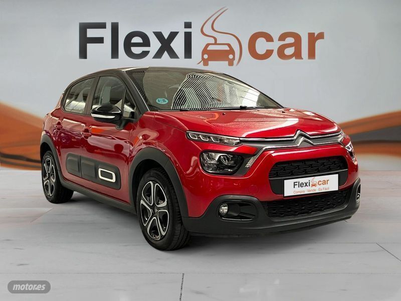 Usado Citroën C3 Feel 83 CV (61 kW) 2022 Rojo Utilitario