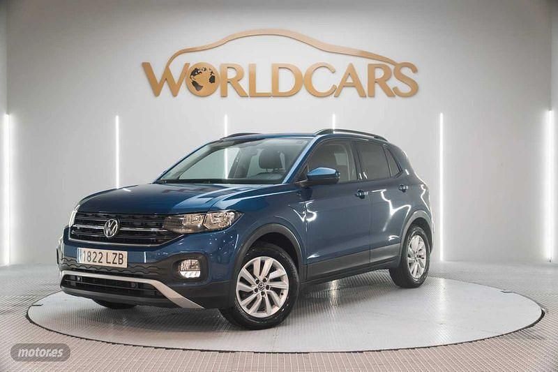 Azul Usado 2022 VW T-Cross Advance SUV | 17.975 € (Precio justo) - Imagen 1/4